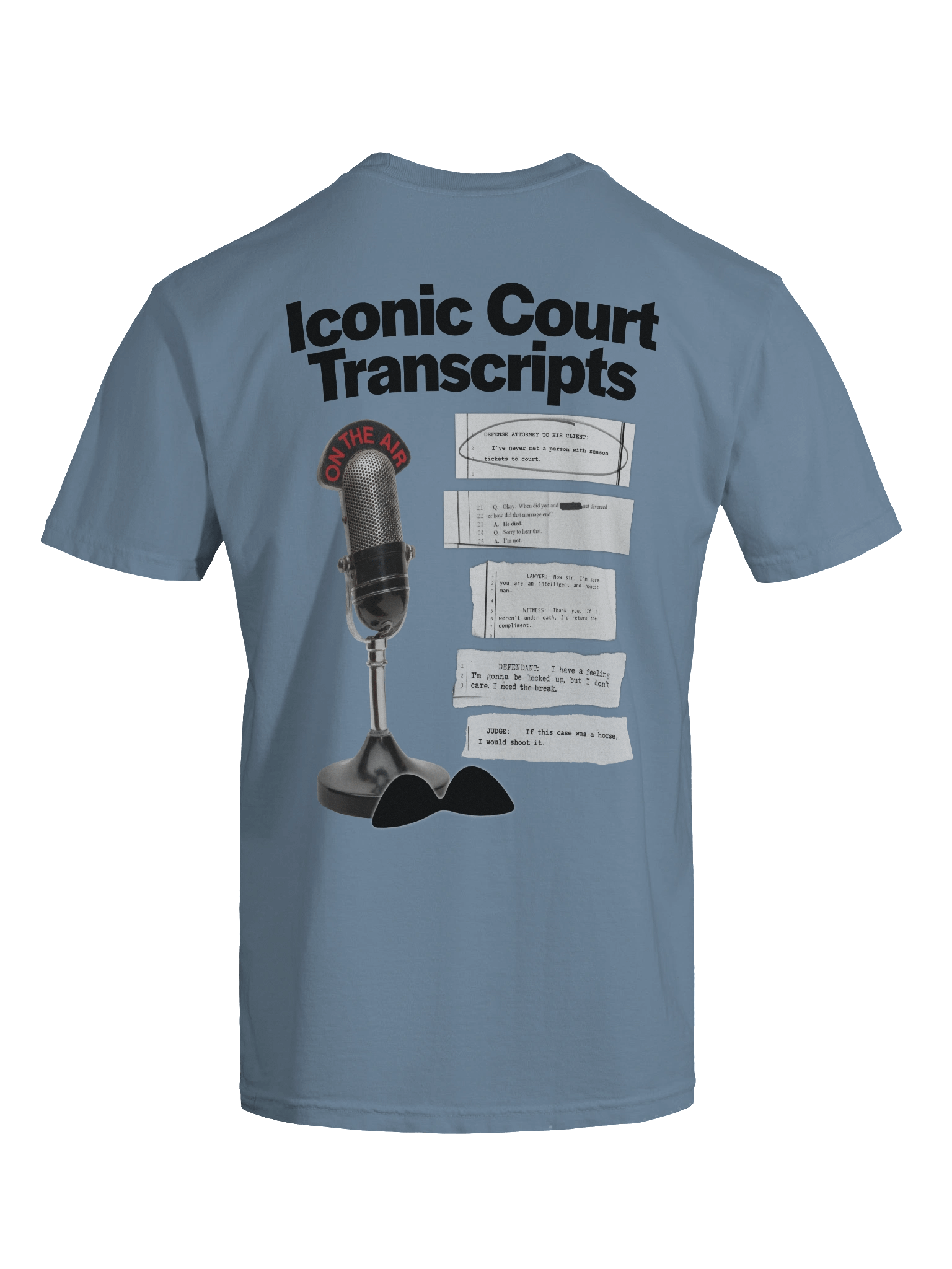 Iconic Court Transcripts Popcorn T-Shirt product image (32)