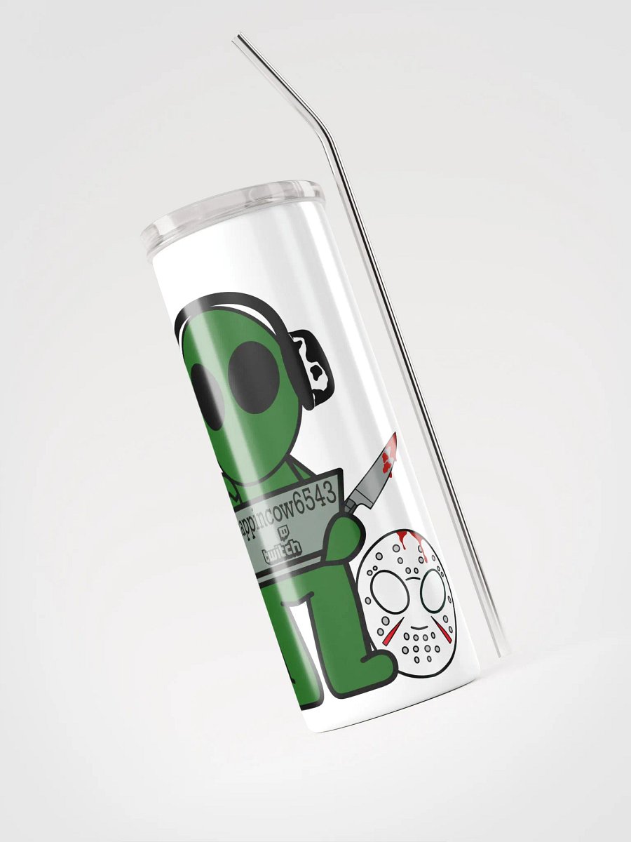Streamer Logo Tumbler (White) product image (3)