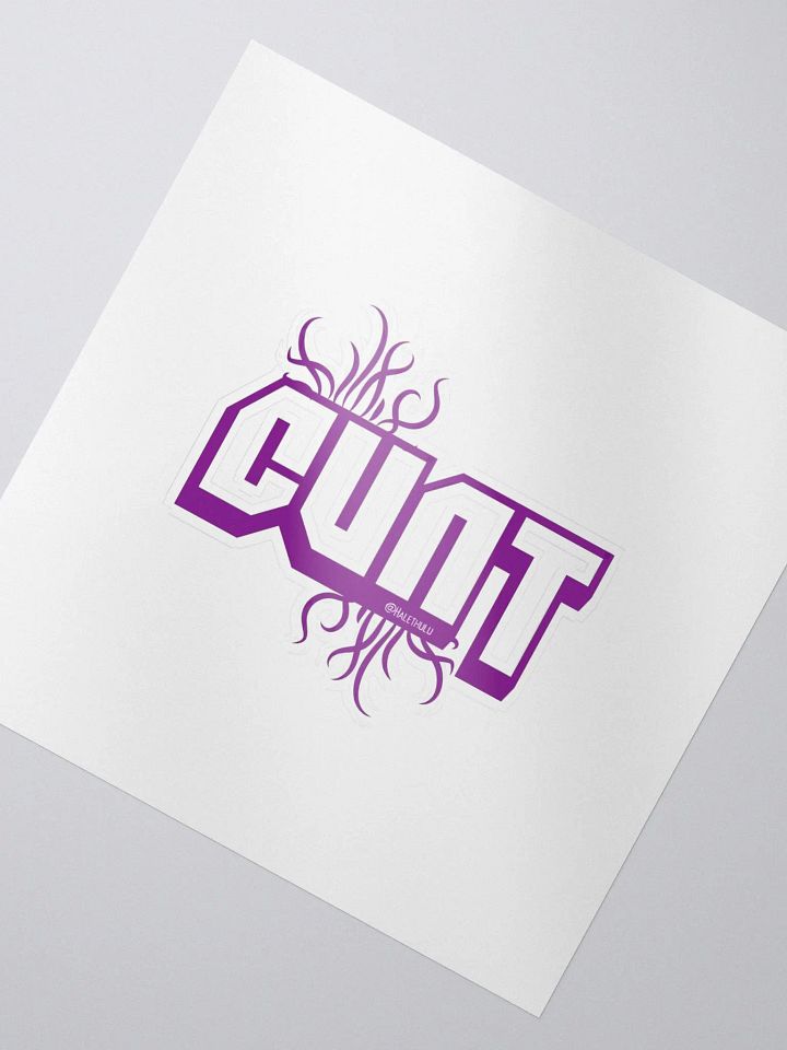 Cunt Sticker product image (2)