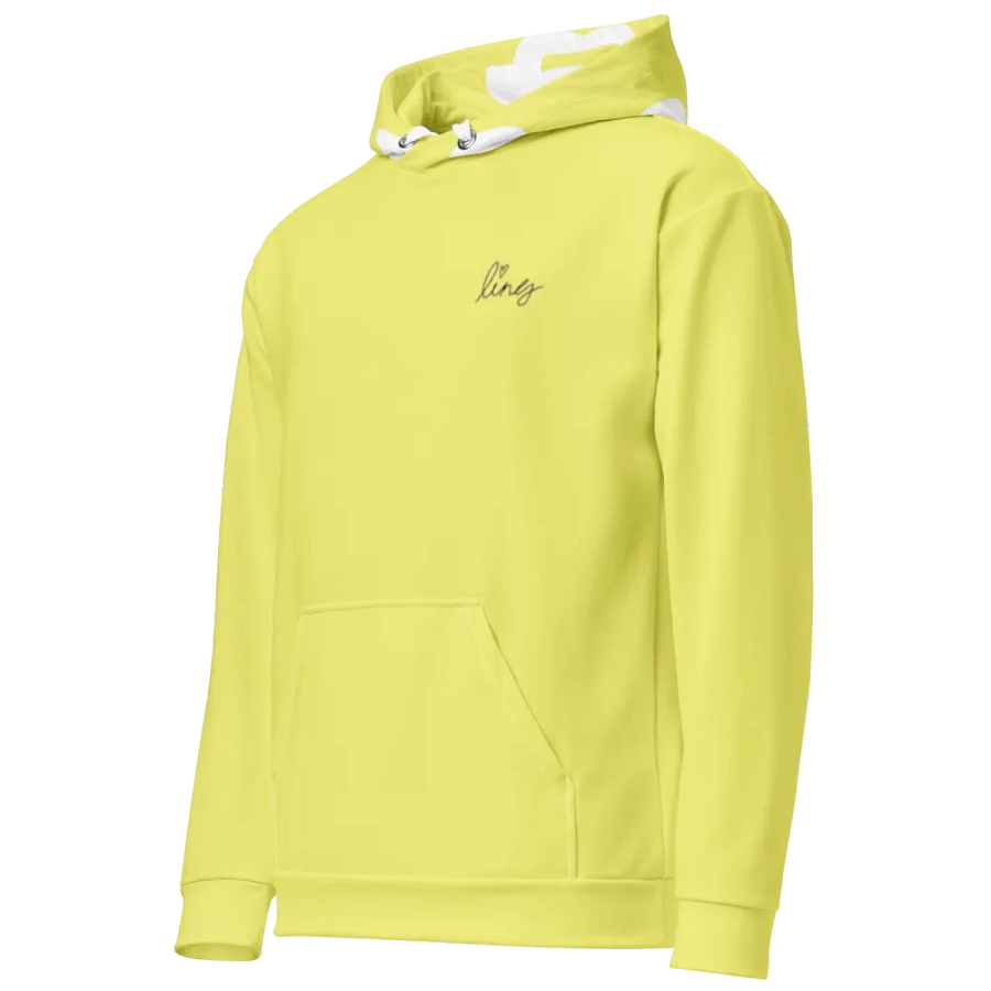 Lingling Kwong Eggs Design Unisex Hoodie (Yellow) product image (2)