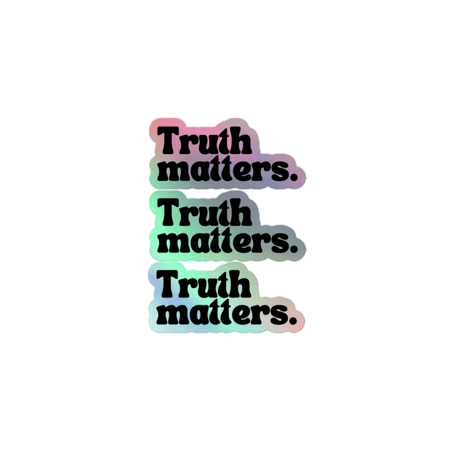 Truth Matters. Stickers product image (1)