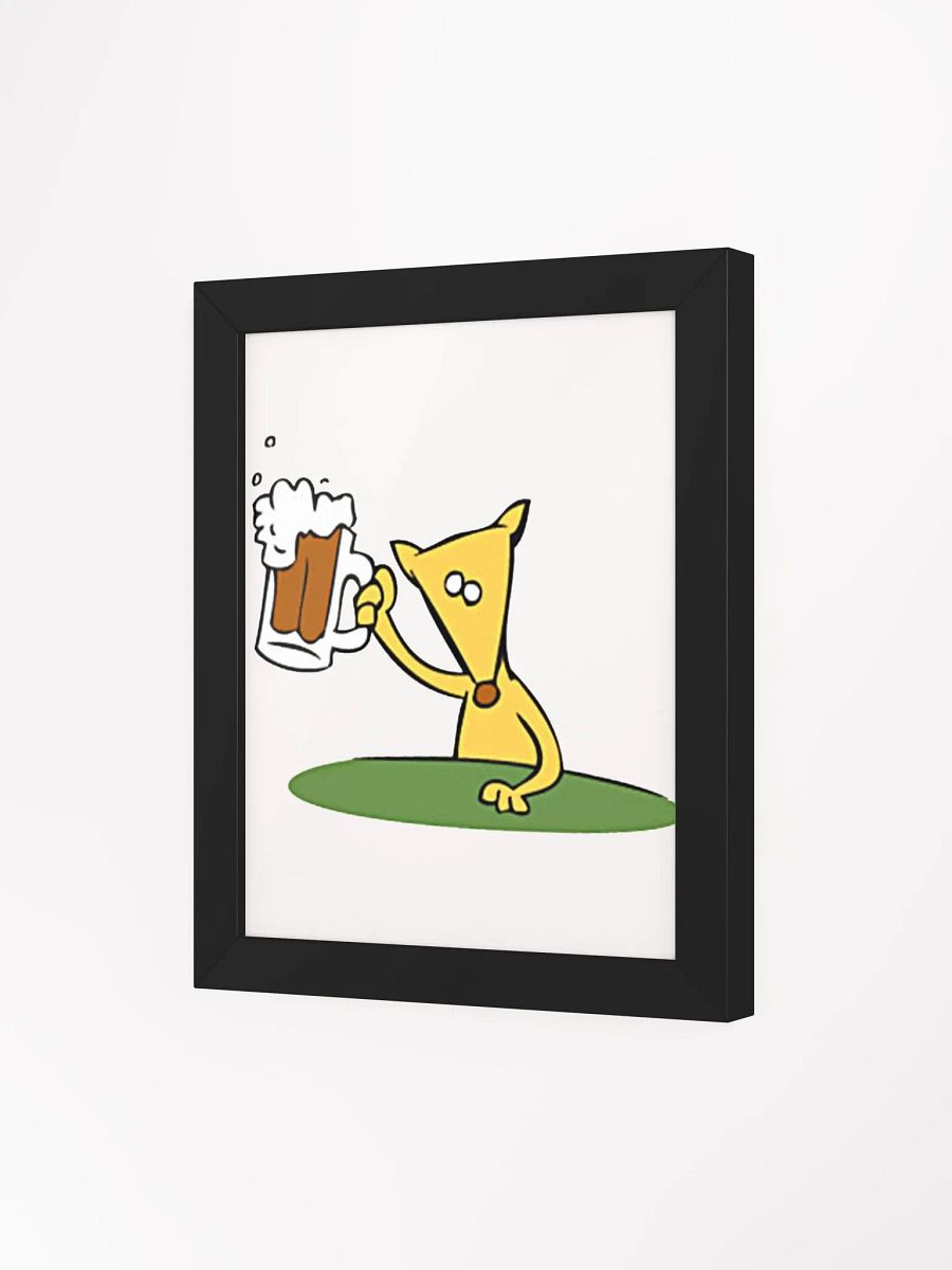 Framed Posters Dog w/Beer product image (25)