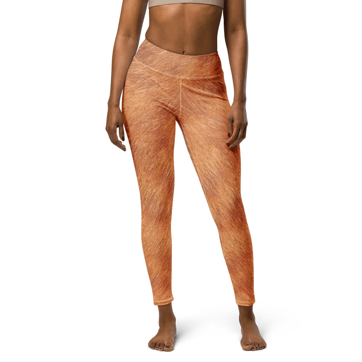 Orange cat Yoga Leggings product image (1)