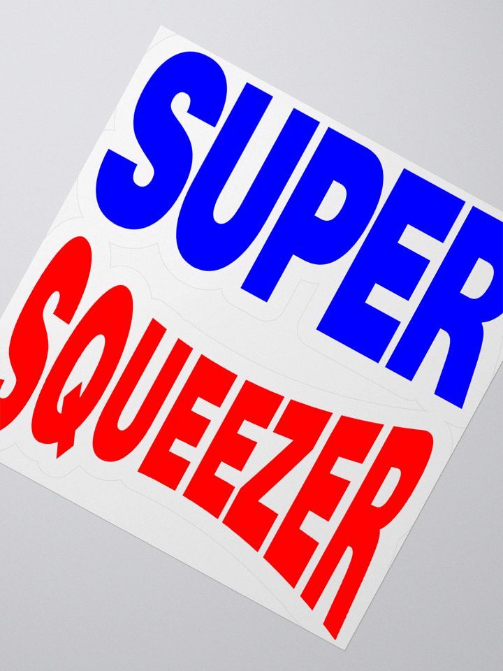 Super Squeezer Sticker product image (2)