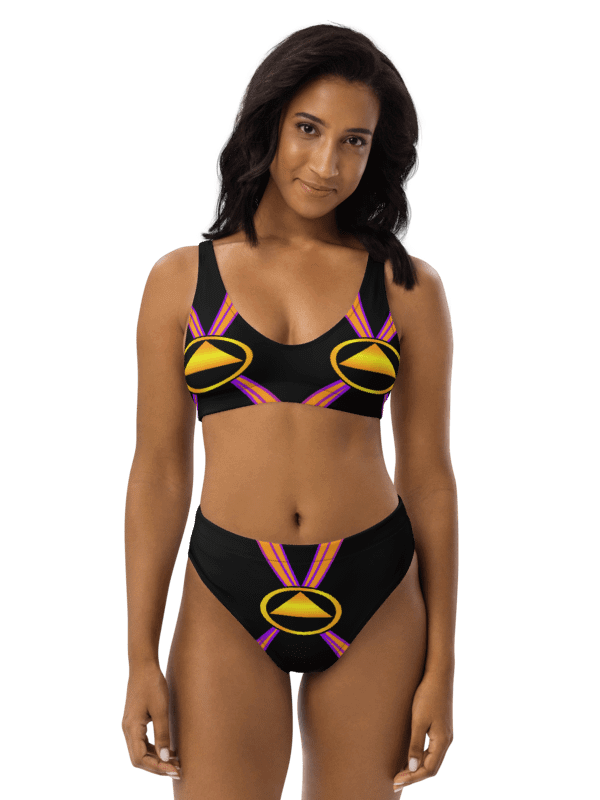 Cosmic Fusion High Waist Queen Design Bikini Set product image (1)