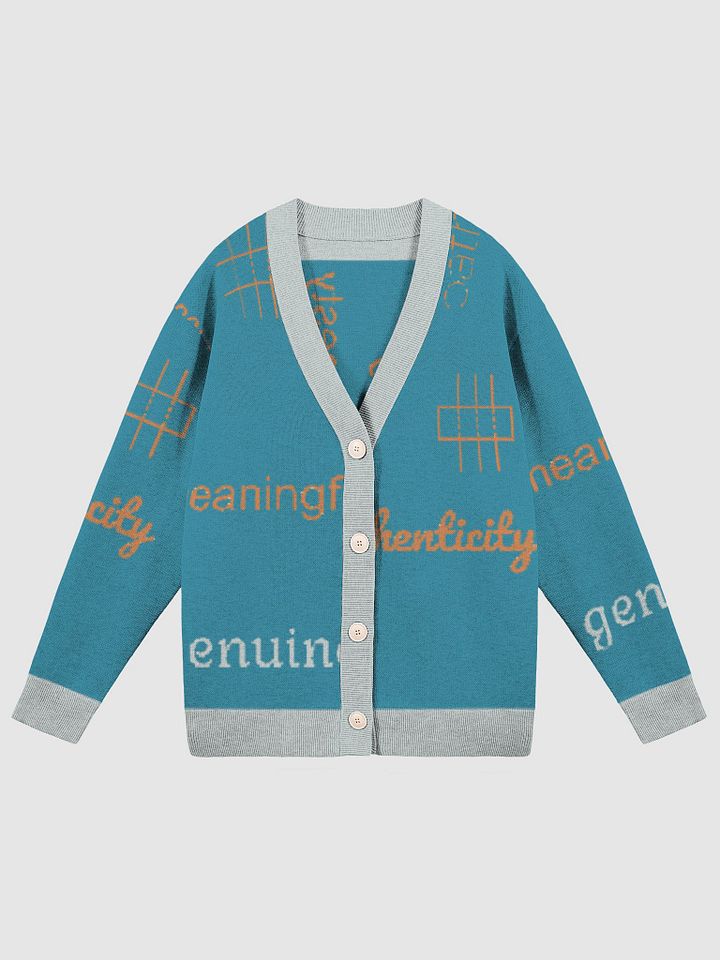 Transparency - Knitted Cardigan Without Pocket product image (1)