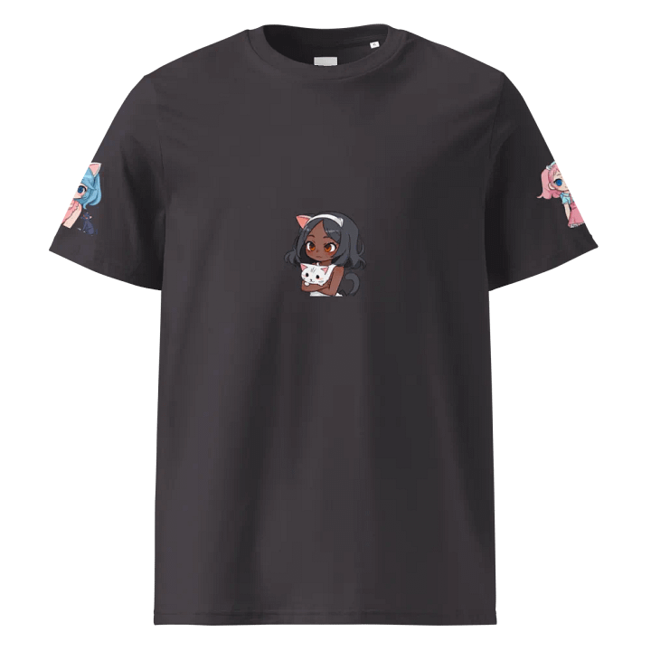 Chibi Cat Lover Organic Cotton Tee product image (5)