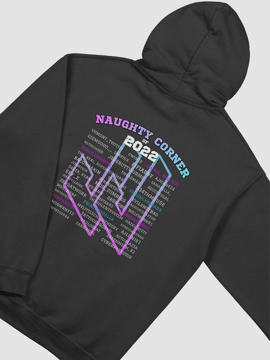 Naughty Corner of 2022 Black Hoodie product image (1)