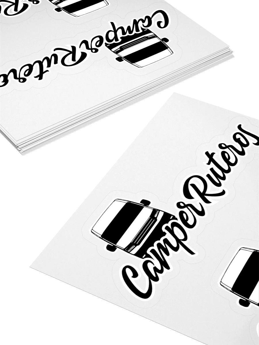 🚐✨ Pegatina Oficial CamperRuteros – Viaja con Espíritu Aventurero product image (4)