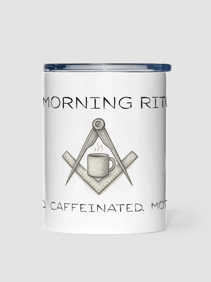 The Morning Ritual – Stainless Steel Tumbler product image (1)
