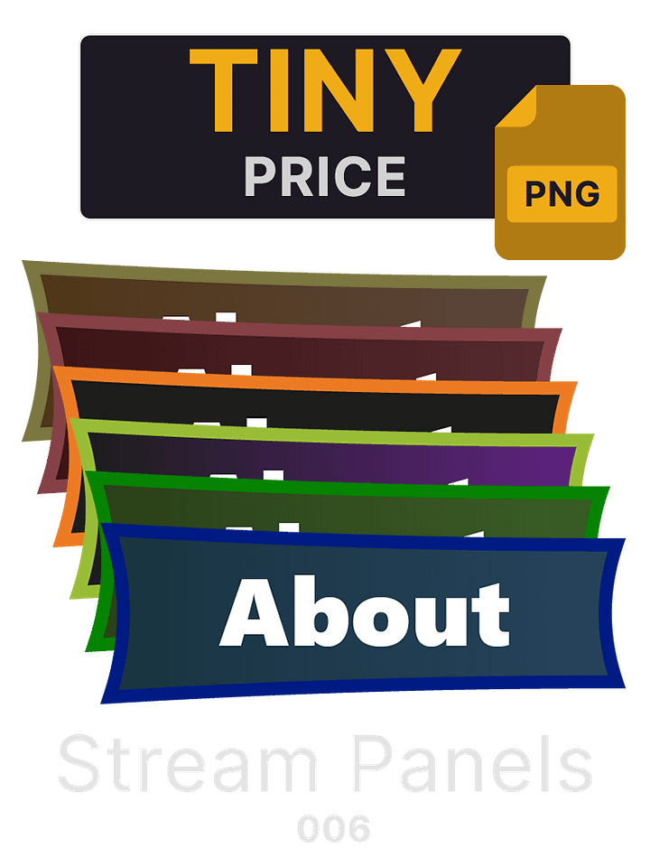Stream Panels - 18x6 Colours - 006 product image (1)