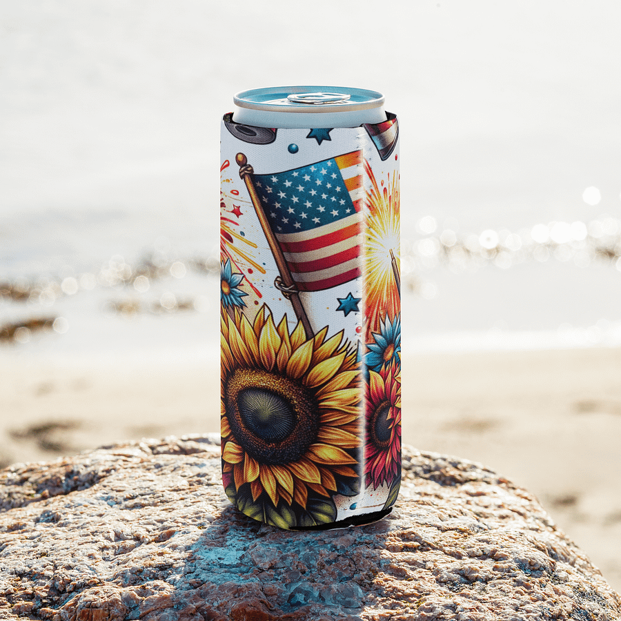 Patriotic Party Coozie Can Cooler product image (17)