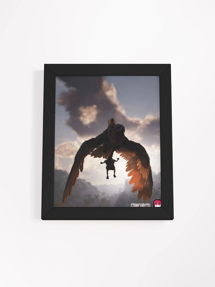 A Potato in Flight - Framed Poster product image (1)