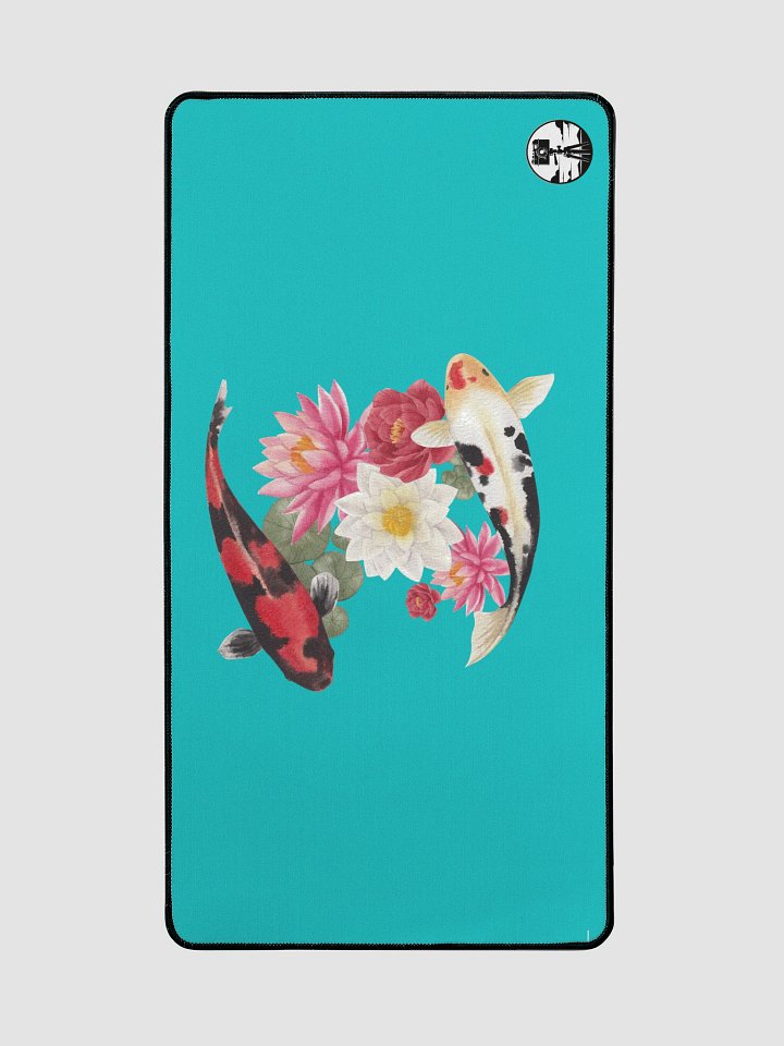 Japanese Koi w/ Petals Deskpad product image (2)