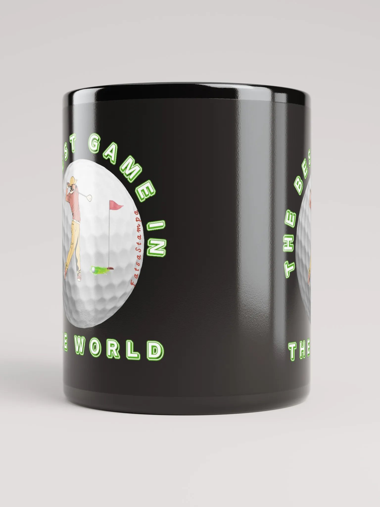 Swing Into Your Morning Golf Mug product image (5)