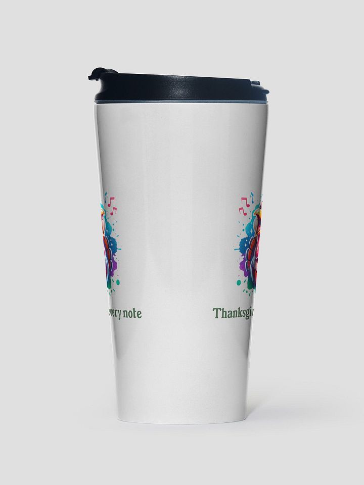 Thanksgiving in Every Note Travel Mug product image (1)