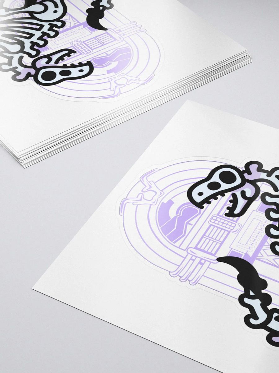 Jukebox Dinosaur Sticker product image (5)
