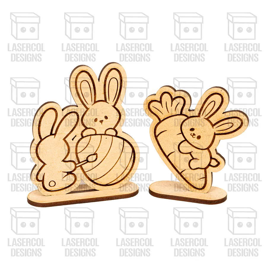 Easter Cutouts With Base Set 8 - Laser Cut Files product image (5)