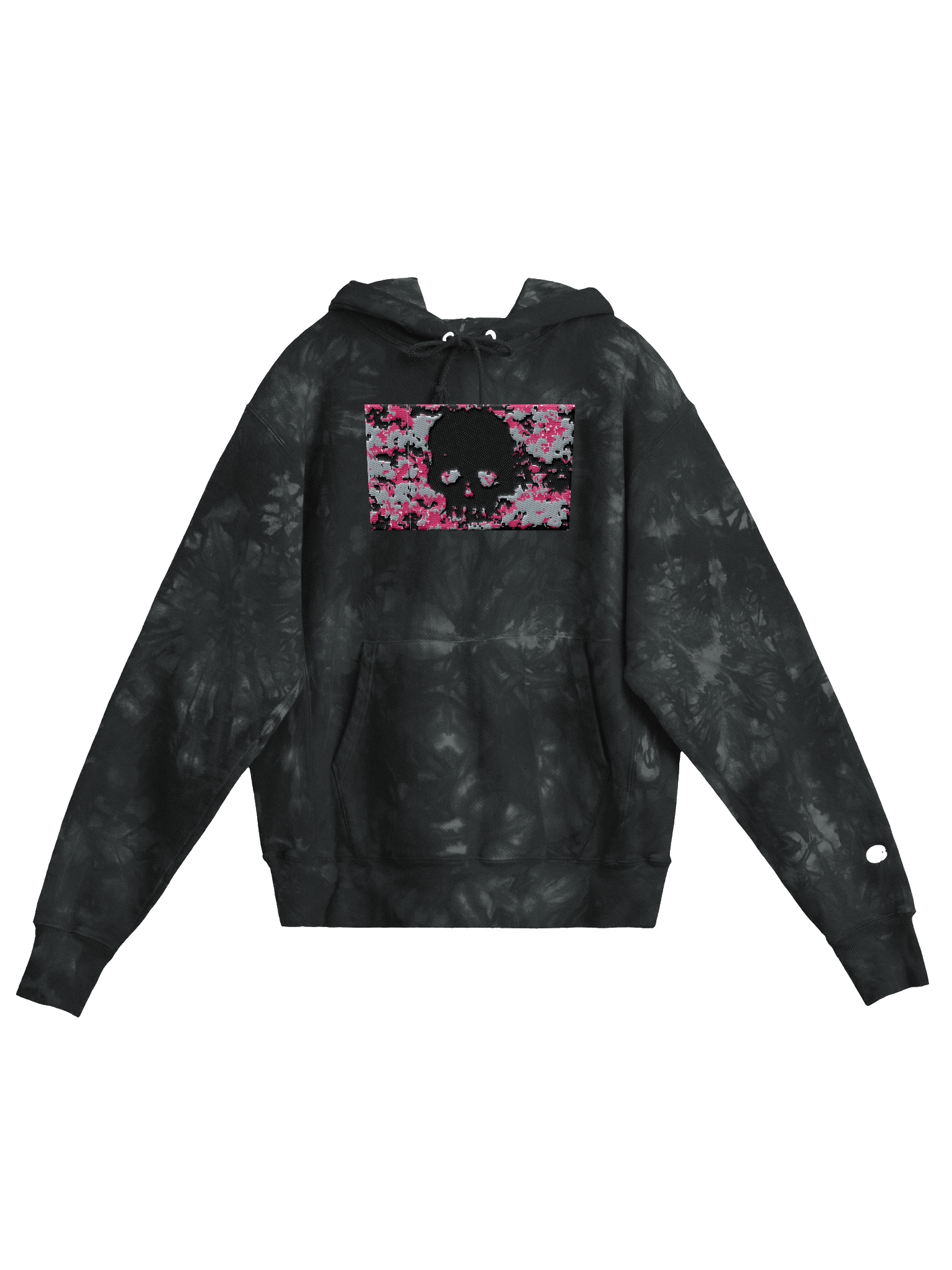 Skull Camo Champion Hoodie product image (1)