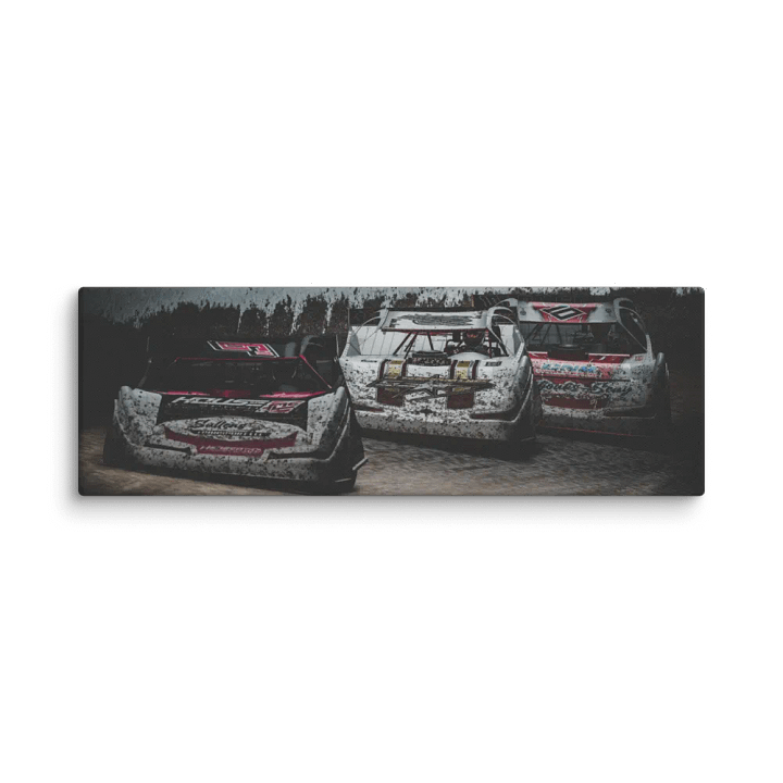 3 Car Canvas Wall Hanging product image (1)