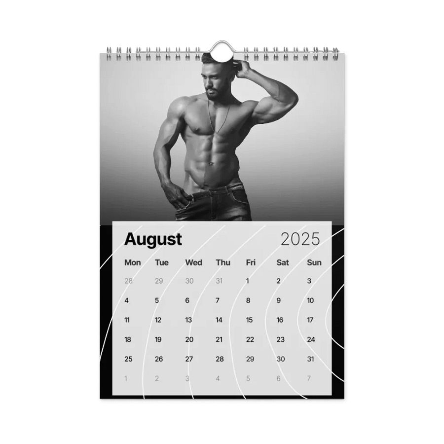 2025 Muscle Hunks Calendar product image (4)