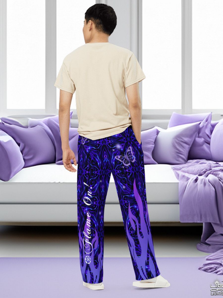 Violet Flame Wide-Leg Pants product image (4)