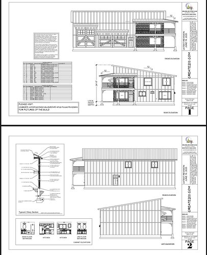 New drawings showing the addition now available on the website Create208.com. If you previously purchased the 4 or 10 page se...