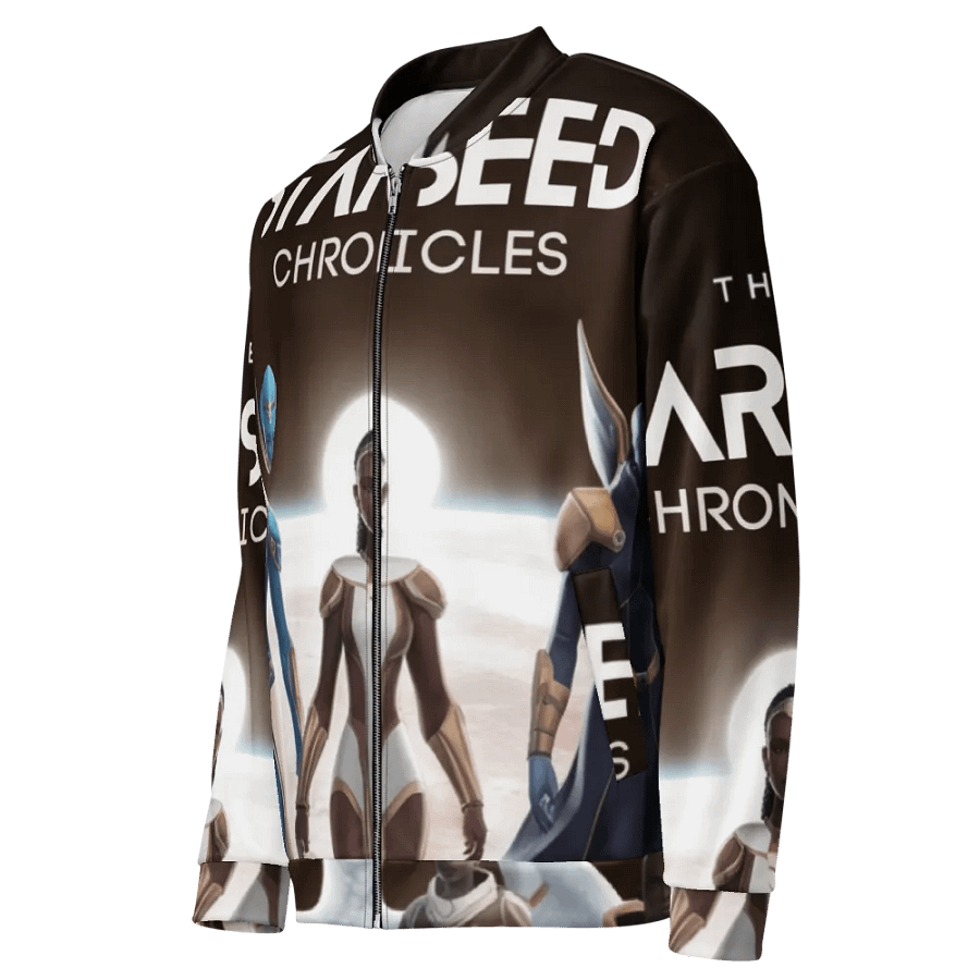 Starseed Chronicles Lightweight Bomber Jacket: Wear the Cosmos product image (4)