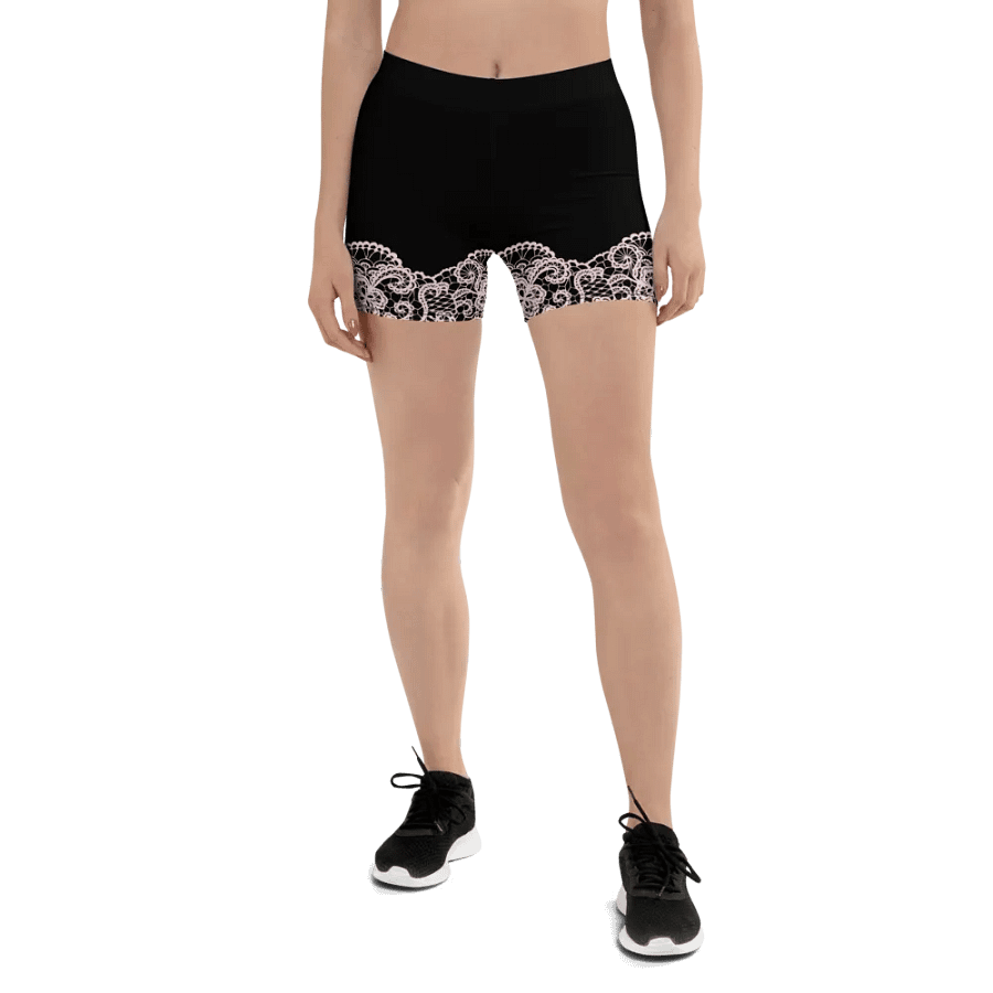 Lace Pink Premium Sportwear Shorts product image (1)