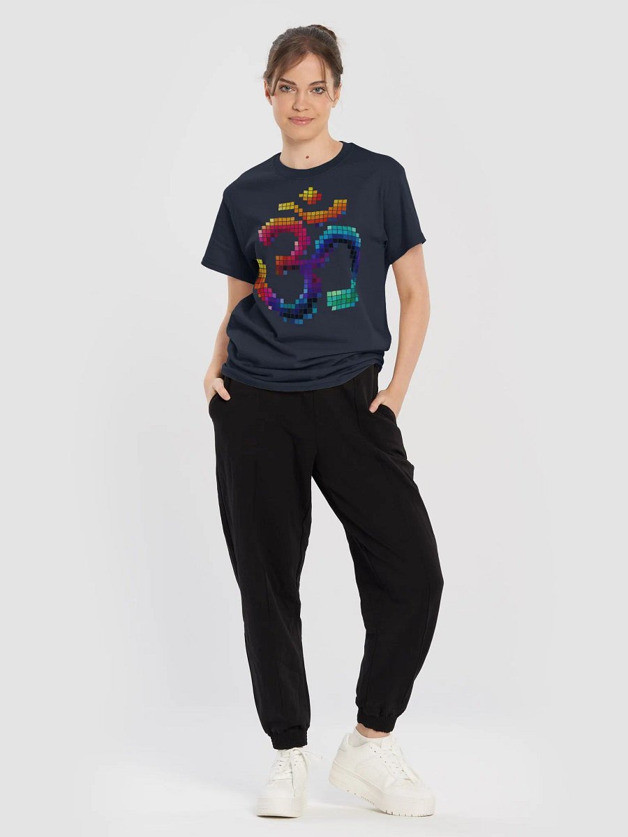 Om Pixelated Multicolor T-Shirt product image (15)