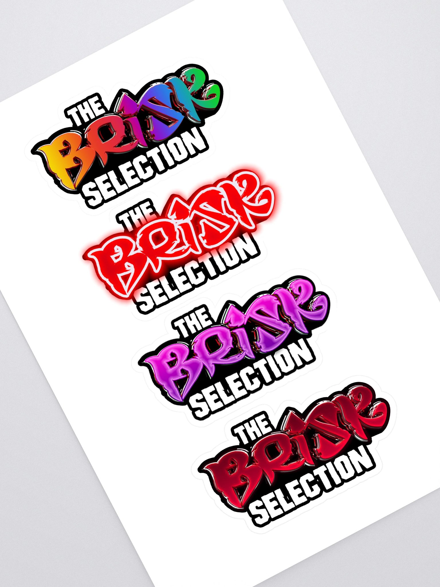 The Brisk Selection Multi Colour Sticker Pack product image (1)