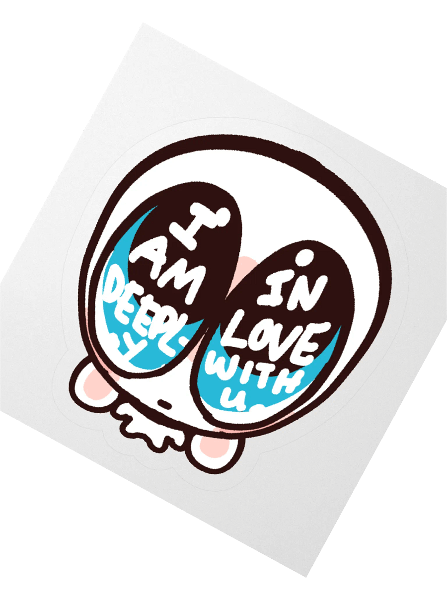 💘 Lovestruck Sticker | By Plushpon product image (1)