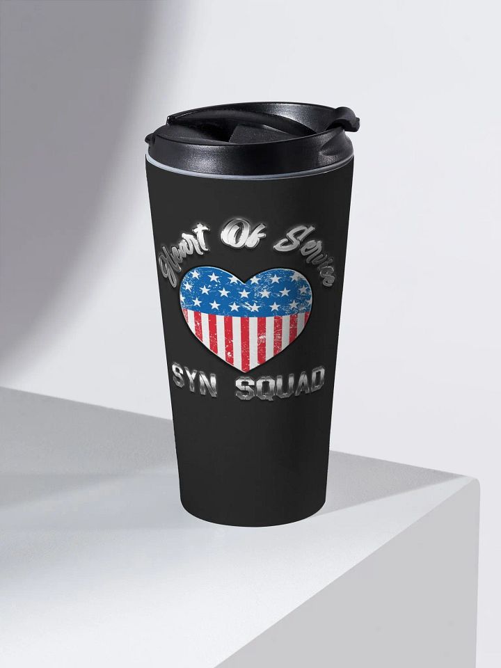 Heart of Service Flag - Travel Mug product image (2)