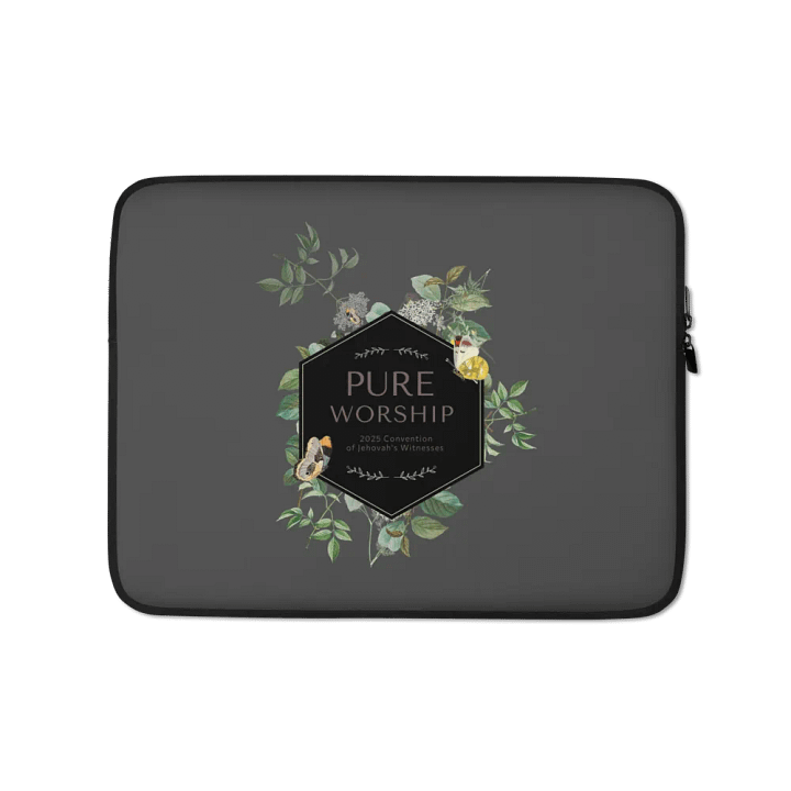 "Pure Worship" 2025 Convention Botanical Laptop Sleeve product image (1)