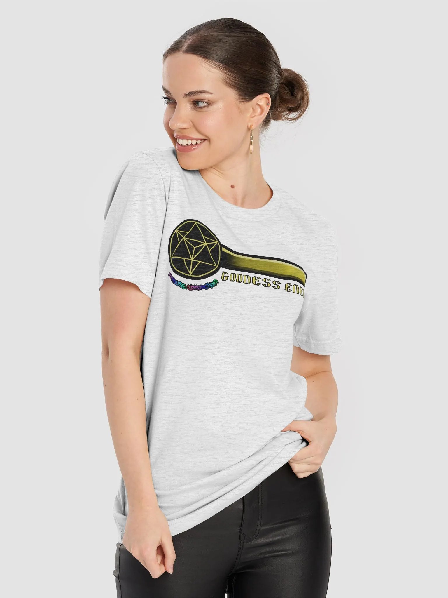 Goddess Energy Supersoft Tee (yellow) product image (51)