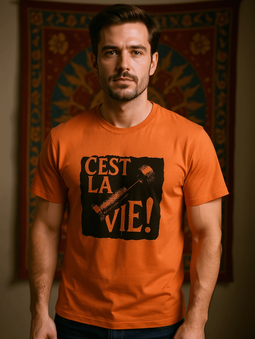 C'est la Vie! Graphic Cotton Tee product image (2)