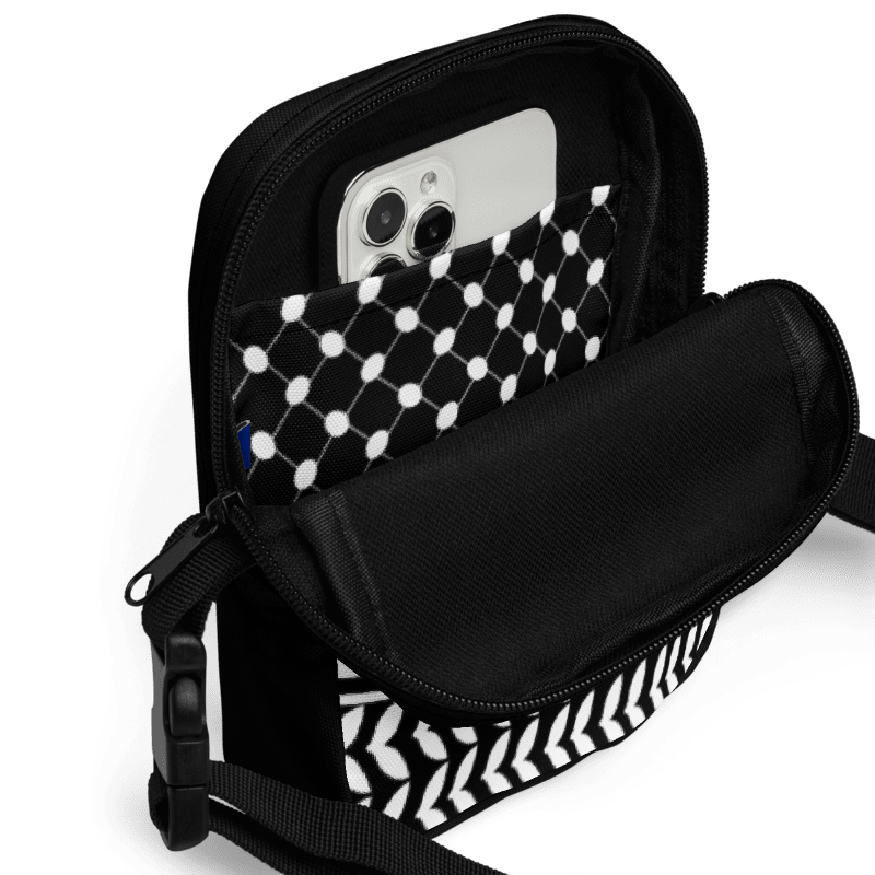 Keffiyeh Bag Black Utility Crossbody product image (2)