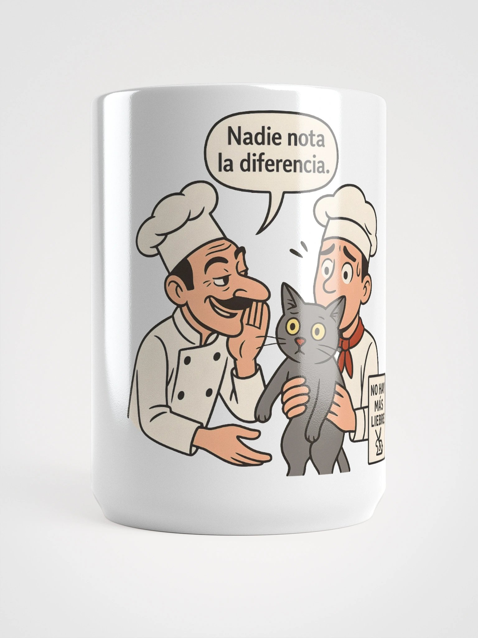 Dar gato por liebre dark lingo mug by dark alphabet product image (5)