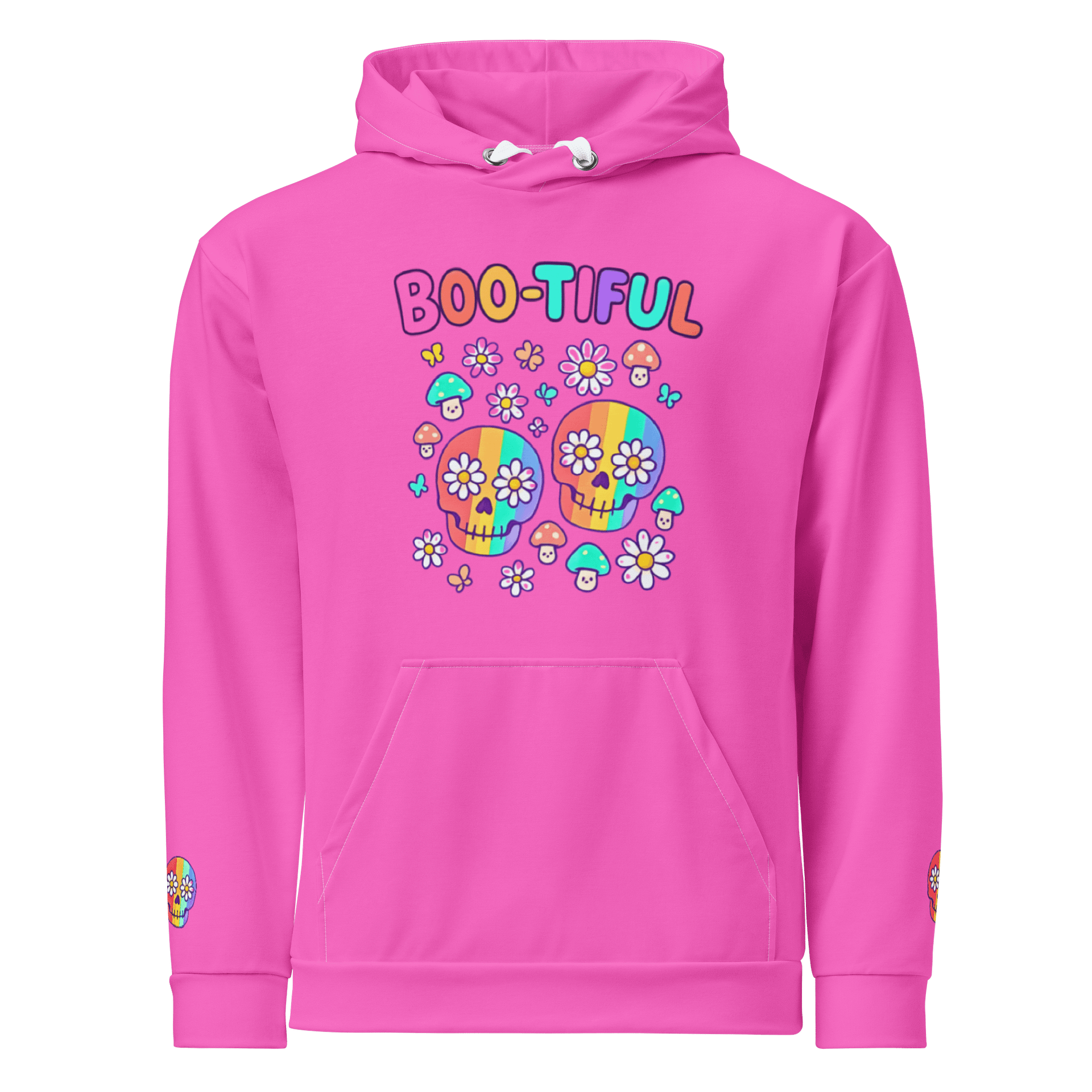 "Daisy & Skull" Summerween Hoodie product image (3)