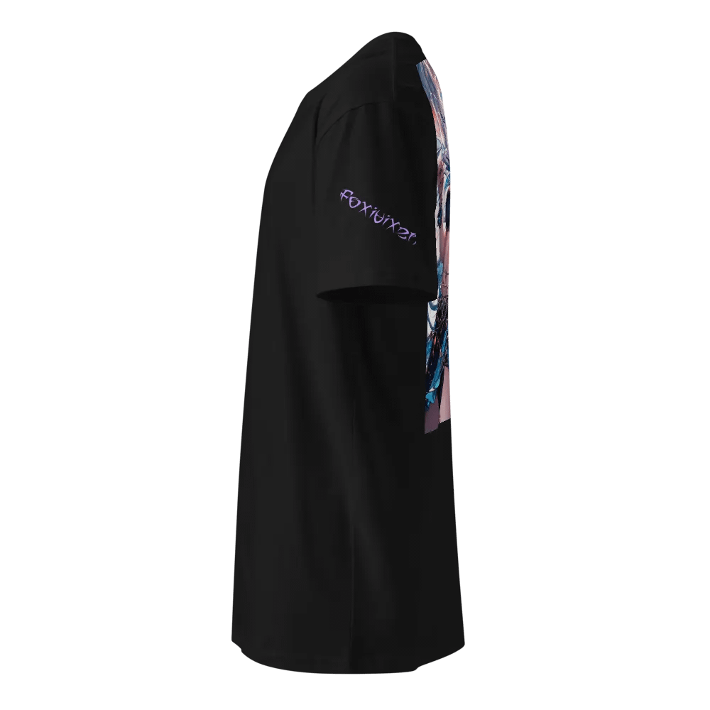 Silver Haired Anime Style Unisex T-Shirt product image (5)