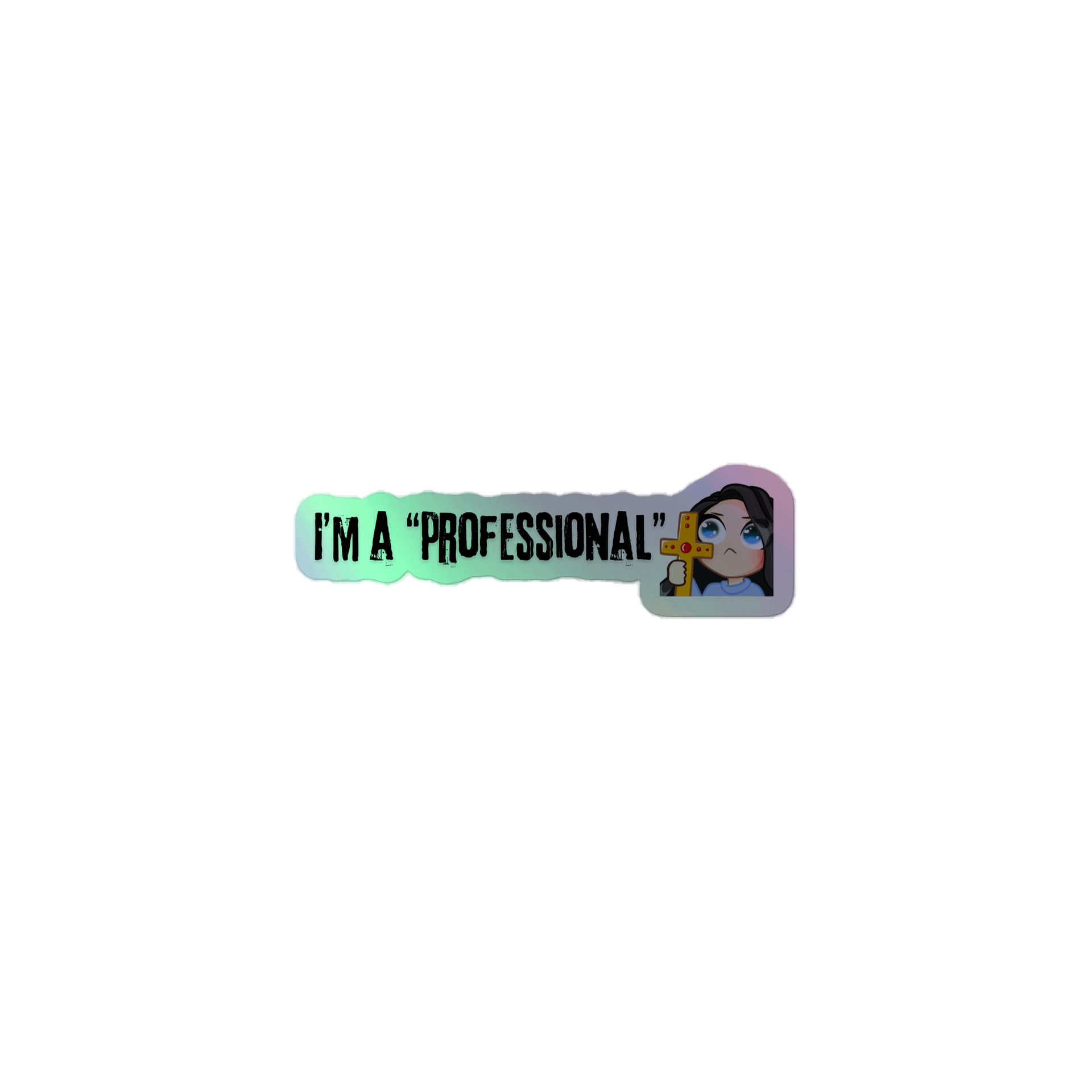 Professional Ghost Hunter Holographic Sticker Set product image (1)