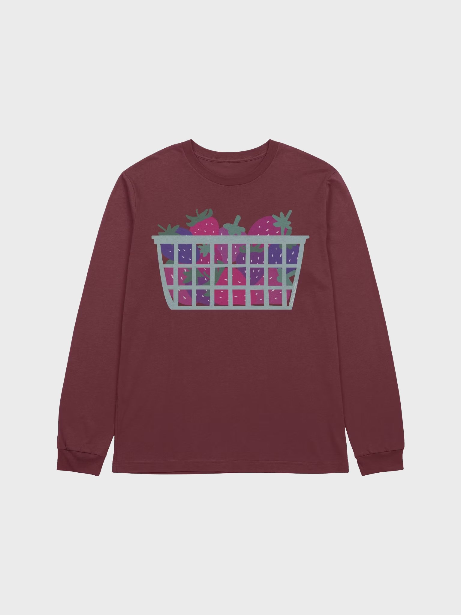 Bisexual Strawberry Supersoft Long Sleeve Shirt product image (1)