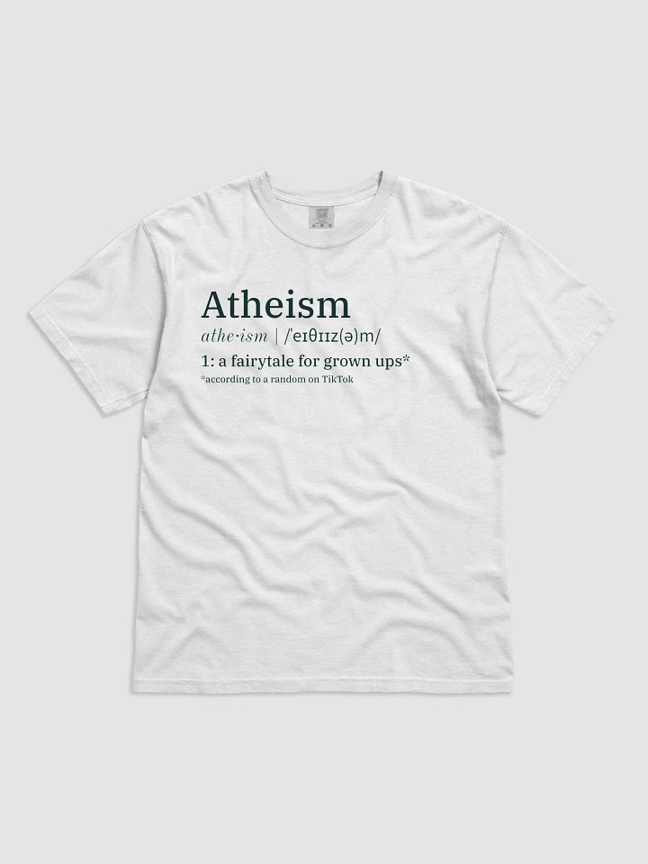 The Atheist Shirt product image (1)