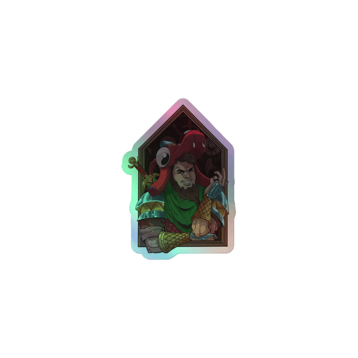 ANTONallcaps Holographic Sticker product image (1)