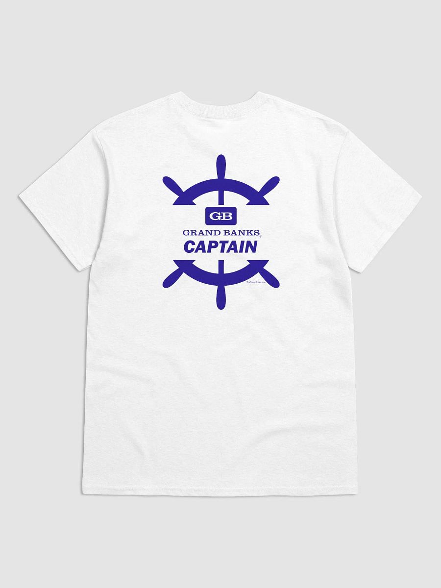 Grand Banks Captain - T-Shirt - Light Shirt w/Blue Logo product image (4)