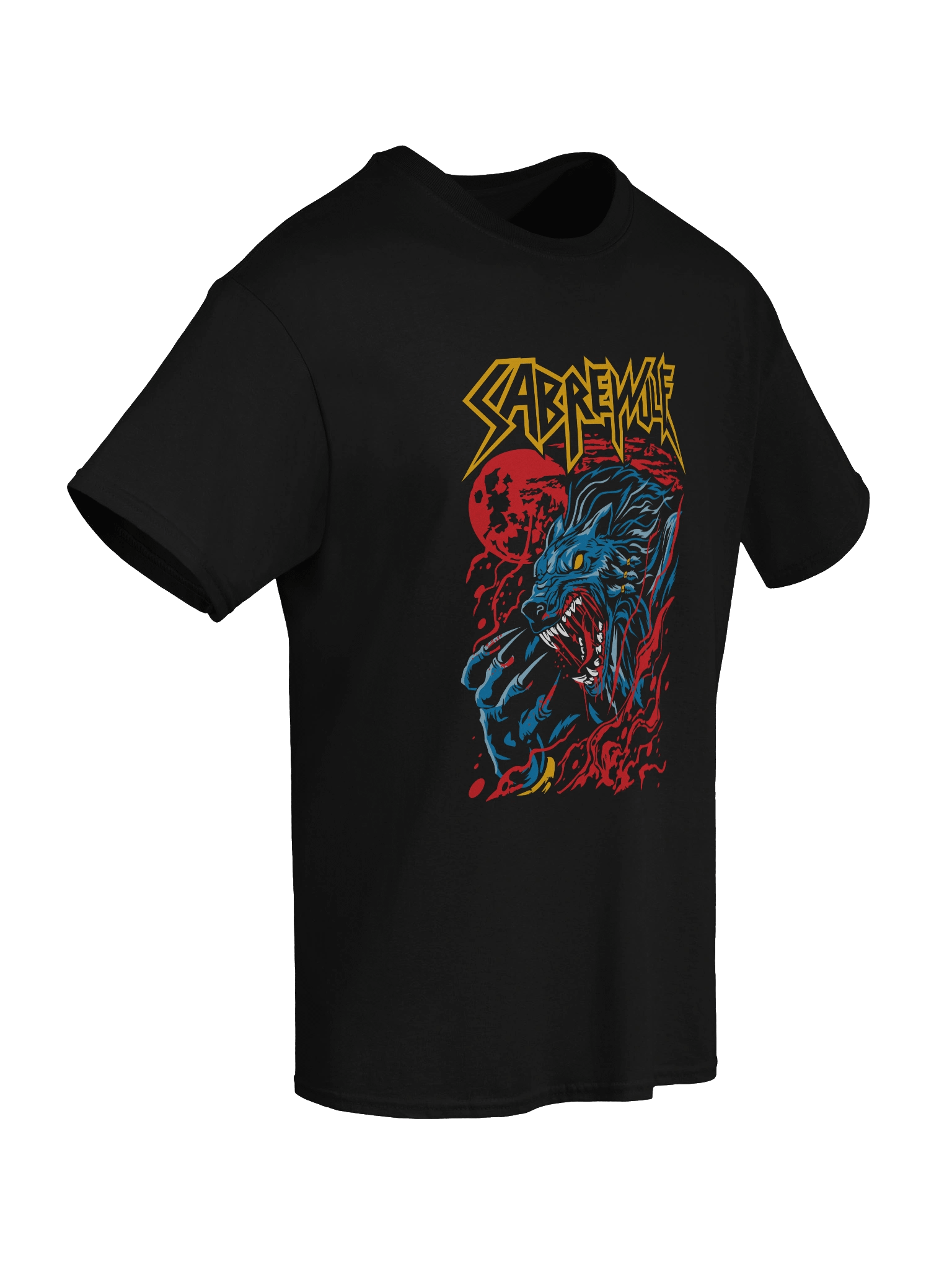 Vivid Wolf Graphic Tee product image (8)