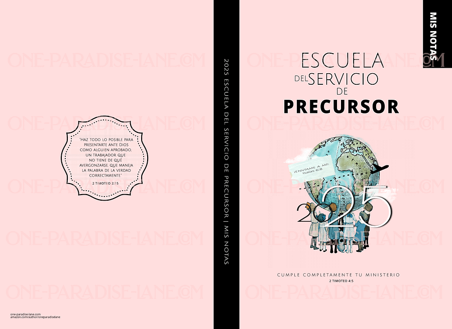 2025 Escuela del Servicio de Precursor | Globo Vintage | Rosado Empolvado | Libro Digital product image (3)