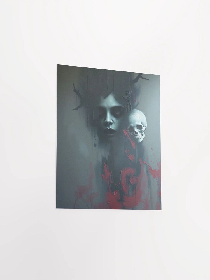 Face and Skull Matte Poster product image (16)