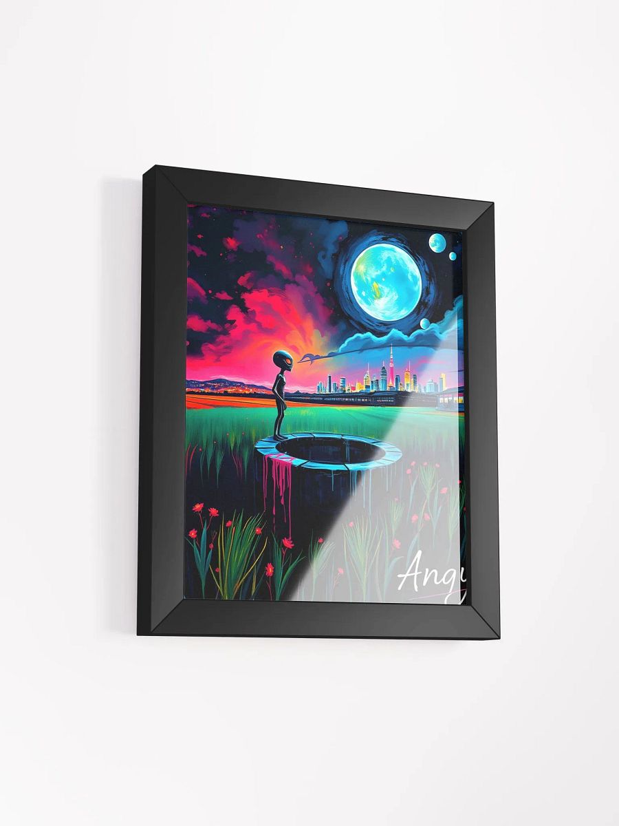 Vibrant Ayous Wood Framed Matte Art Print product image (10)