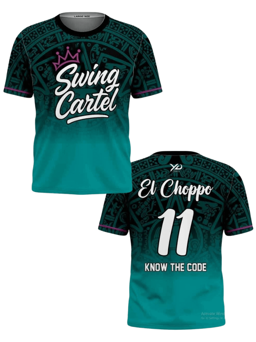 Swing Cartel “El Choppo” Legacy Batting Practice Jersey – Know the Code Edition product image (2)